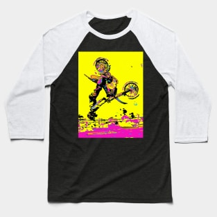 Flipping Out - Freestyle Motocross Stunt Baseball T-Shirt